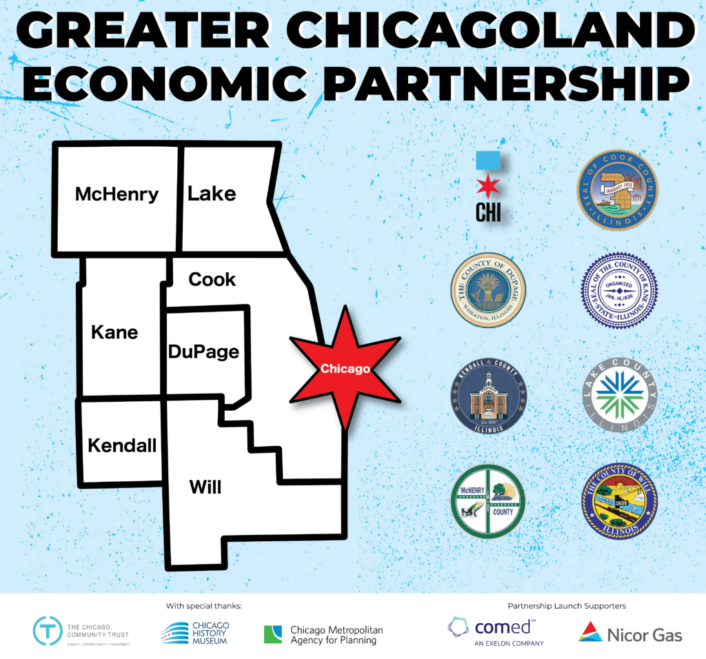 City of Chicago, Cook County & Six Chicagoland Counties Announce First-Ever Regional Partnership for Economic Development