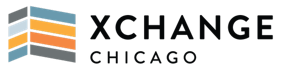 Xchange Chicago logo representing workforce development and paid apprenticeship pathways in technology and innovation.